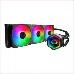 360mm ARGB PWM AIO Liquid Cooler with Infinity Mirror Pump