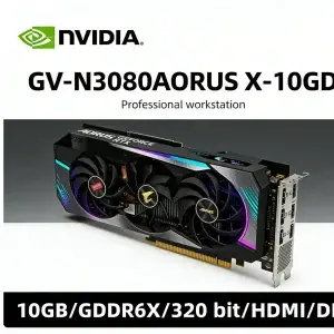 GIGABYTE AORUS GeForce RTX 3080 Xtreme 10GB GDDR6X Graphics Card