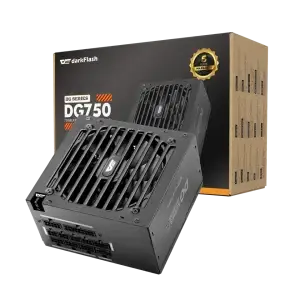 darkFlash DG750 750W Fully Modular ATX Power Supply, 80 PLUS Gold Certified