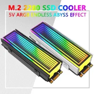 Radiator Aluminum PC RGB M.2 Cooler Heatsink Solid State Drive Heat Sink Cooler