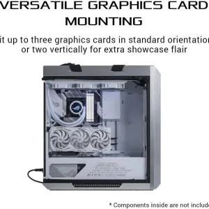 ASUS ROG Strix Helios GX601 RGB Mid-Tower Computer Case for ATX/ EATX Motherboards - Thumbnail Image 4