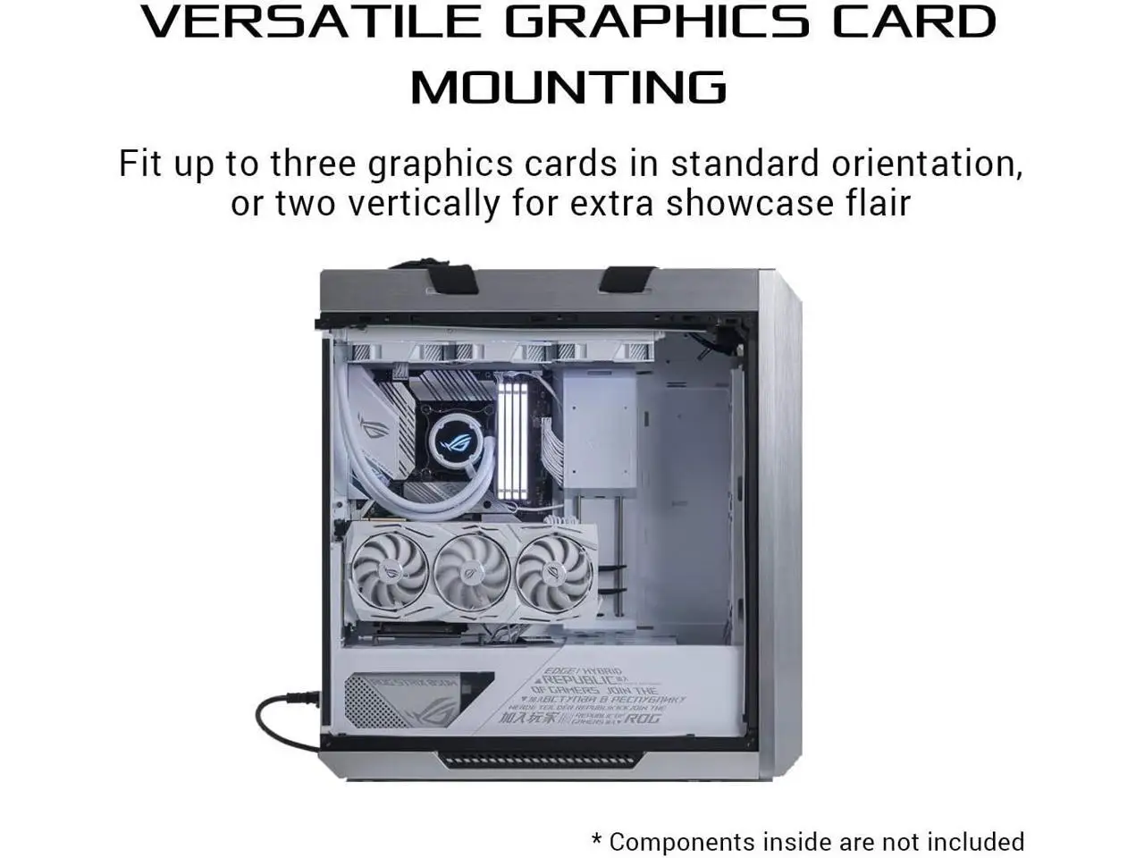 ASUS ROG Strix Helios GX601 RGB Mid-Tower Computer Case for ATX/ EATX Motherboards - Image 4