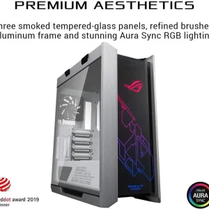 ASUS ROG Strix Helios GX601 RGB Mid-Tower Computer Case for ATX/ EATX Motherboards - Thumbnail Image 2