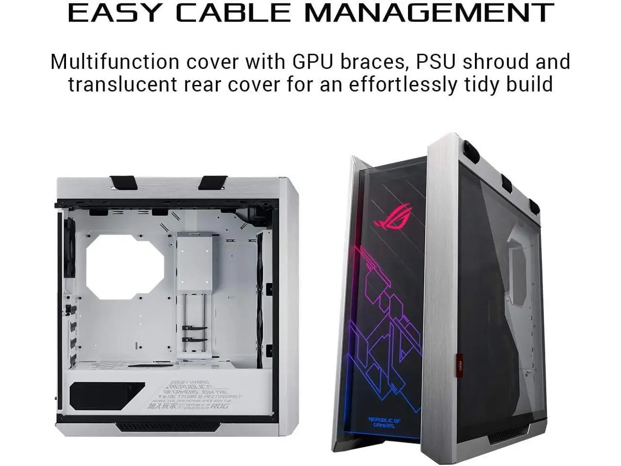 ASUS ROG Strix Helios GX601 RGB Mid-Tower Computer Case for ATX/ EATX Motherboards - Image 3
