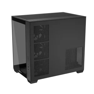 ASUS A32 PLUS Black ATX gaming PC case, support 360mm radiators and 420mm graphics cards - Thumbnail Image 5