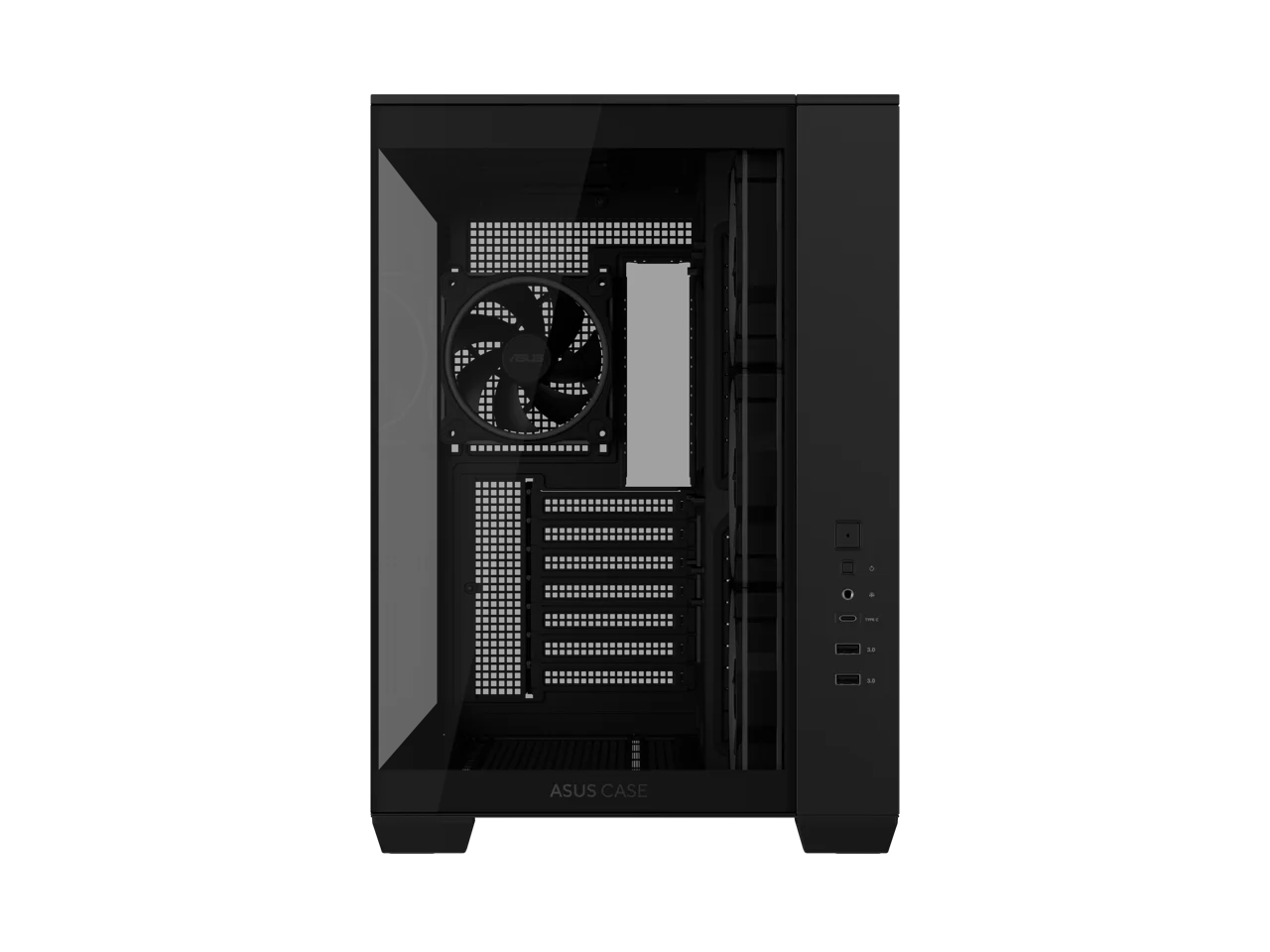 ASUS A32 PLUS Black ATX gaming PC case, support 360mm radiators and 420mm graphics cards - Image 4