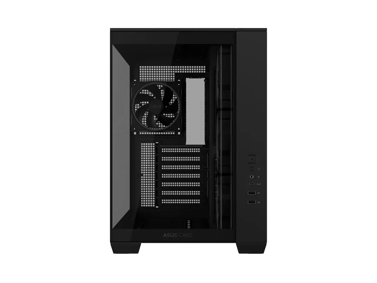 ASUS A32 PLUS Black ATX gaming PC case, support 360mm radiators and 420mm graphics cards - Image 4
