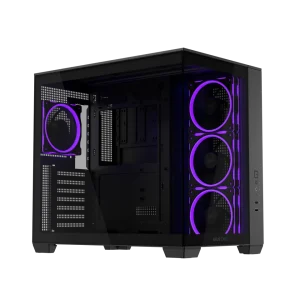 ASUS A32 PLUS Black ATX gaming PC case, support 360mm radiators and 420mm graphics cards - Thumbnail Image 2