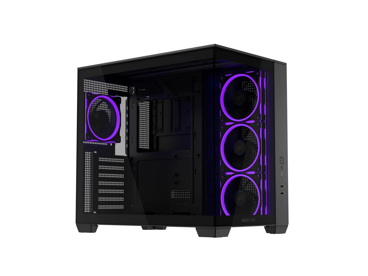 ASUS A32 PLUS Black ATX gaming PC case, support 360mm radiators and 420mm graphics cards - Image 2