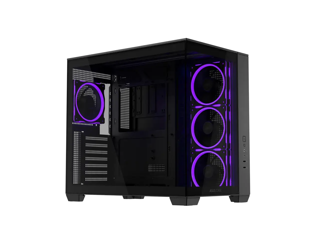 ASUS A32 PLUS Black ATX gaming PC case, support 360mm radiators and 420mm graphics cards - Image 2