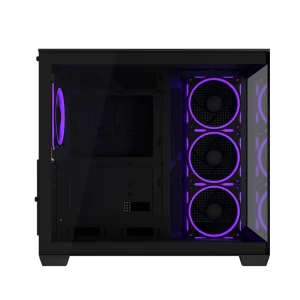 ASUS A32 PLUS Black ATX gaming PC case, support 360mm radiators and 420mm graphics cards - Thumbnail Image 7