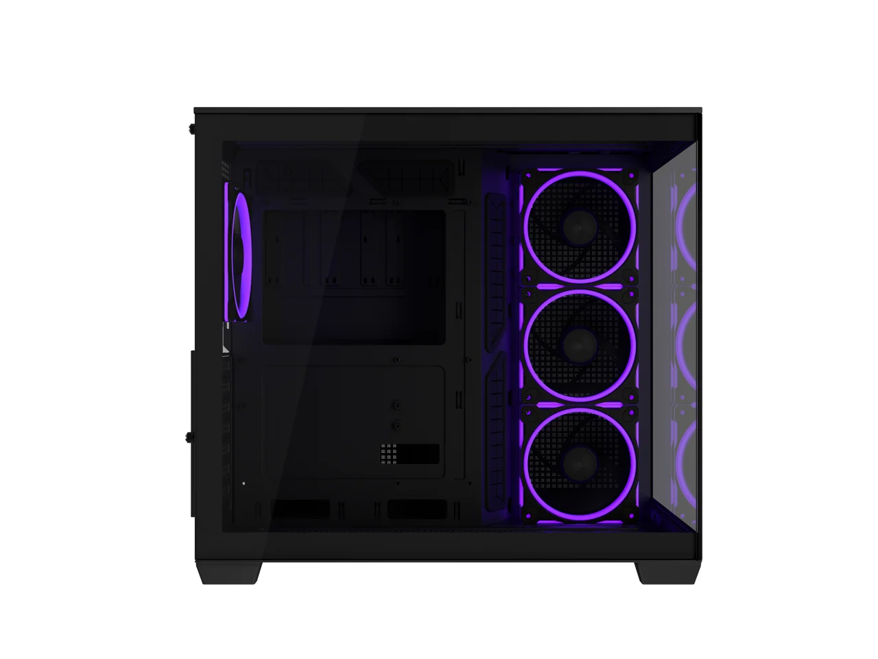 ASUS A32 PLUS Black ATX gaming PC case, support 360mm radiators and 420mm graphics cards - Image 7