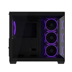 ASUS A32 PLUS Black ATX gaming PC case, support 360mm radiators and 420mm graphics cards - Thumbnail Image 7