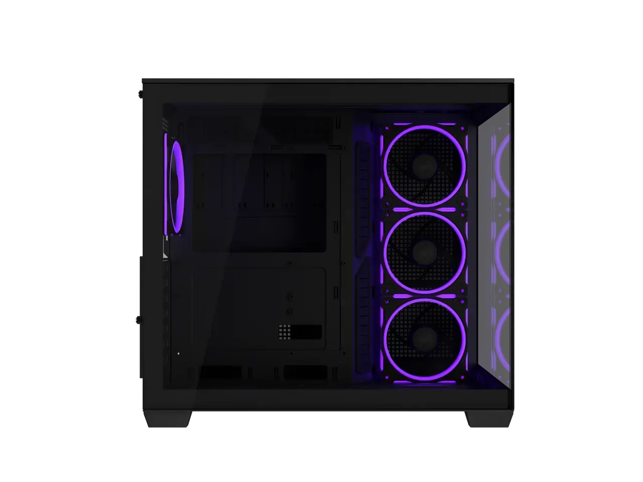 ASUS A32 PLUS Black ATX gaming PC case, support 360mm radiators and 420mm graphics cards - Image 7