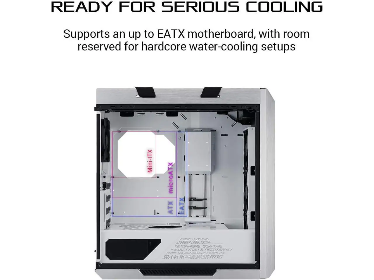 ASUS ROG Strix Helios GX601 RGB Mid-Tower Computer Case for ATX/ EATX Motherboards - Image 6