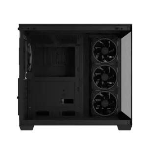 ASUS A32 PLUS Black ATX gaming PC case, support 360mm radiators and 420mm graphics cards - Thumbnail Image 8